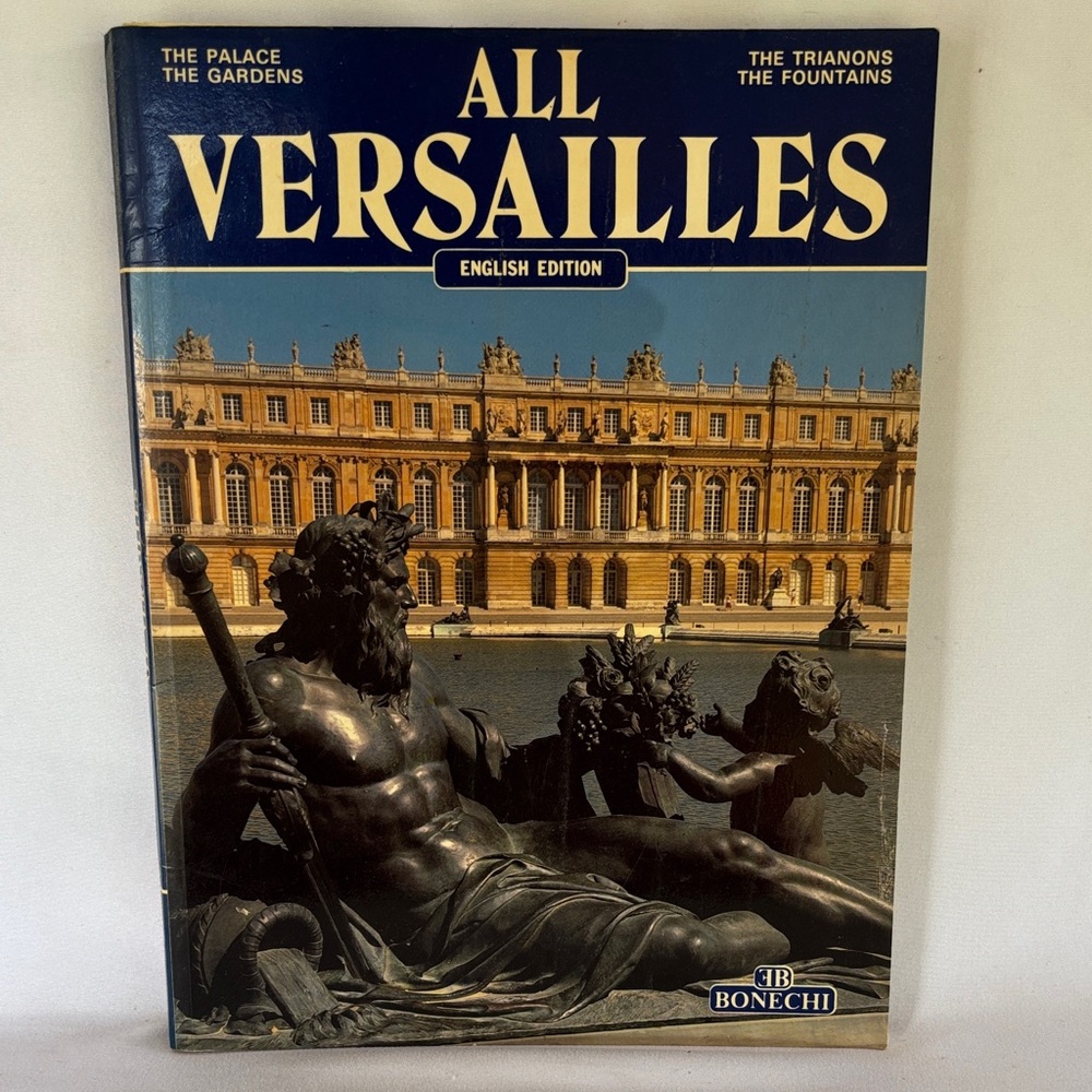 VINTAGE 1995! ALL VERSAILLES ENGLISH EDITION BOOK - TOURIST GUIDE. - Picture 2 of 12